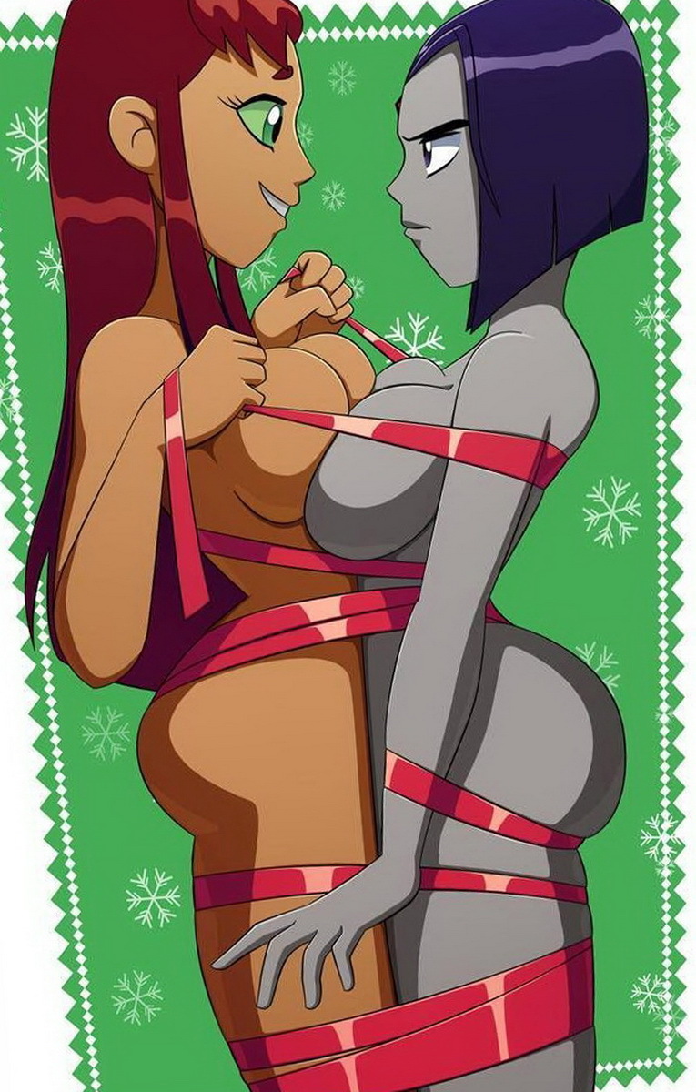 Raven And Starfire Nude Toon Fuck